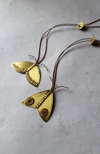 Moth Necklace set