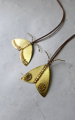 Moth Necklace set